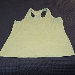 EUC JOCKEY MINT FREEN RACERBACK ATHLETIC TOP-SIZE LARGE